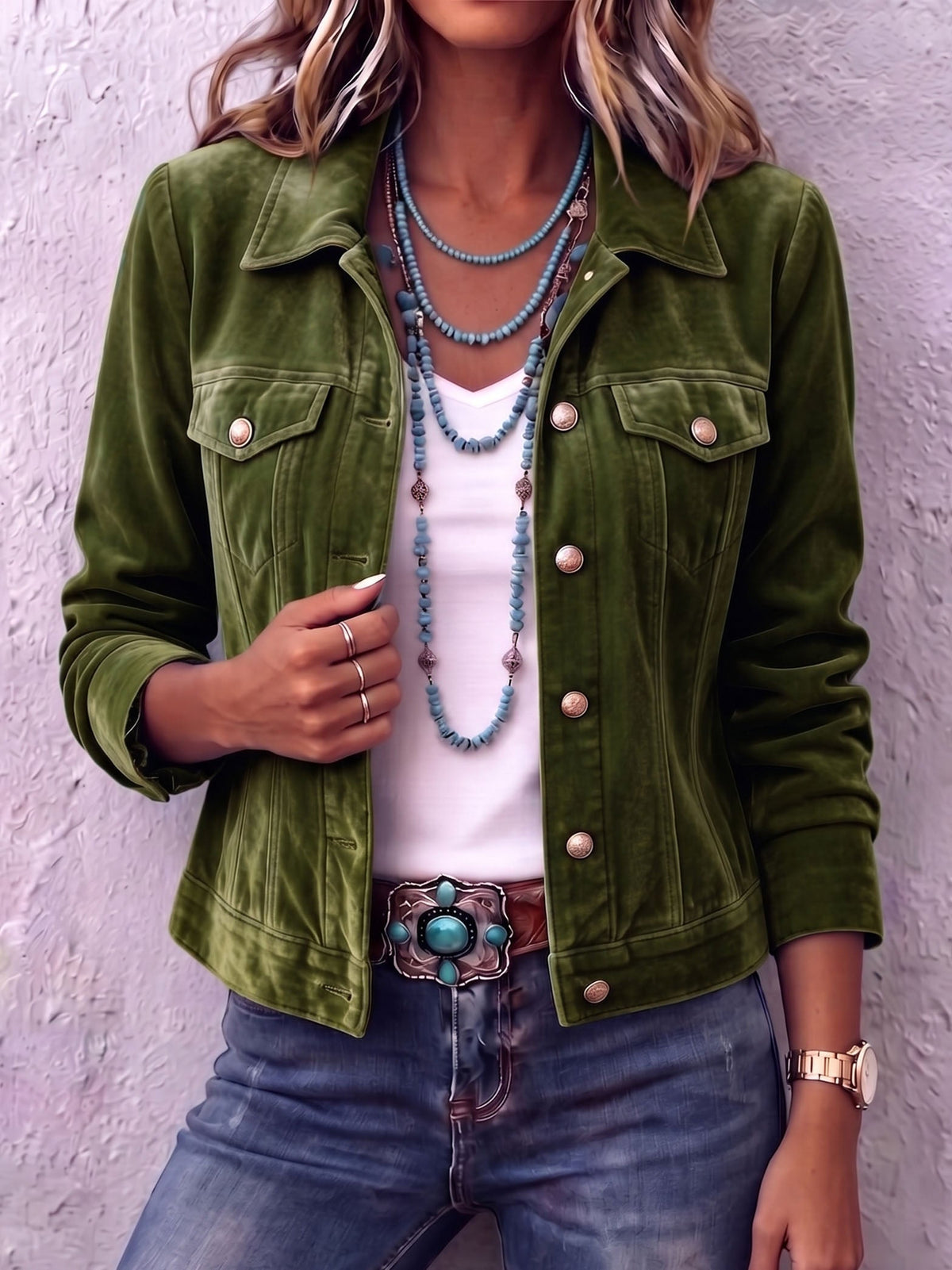 Veste Misha En Velours