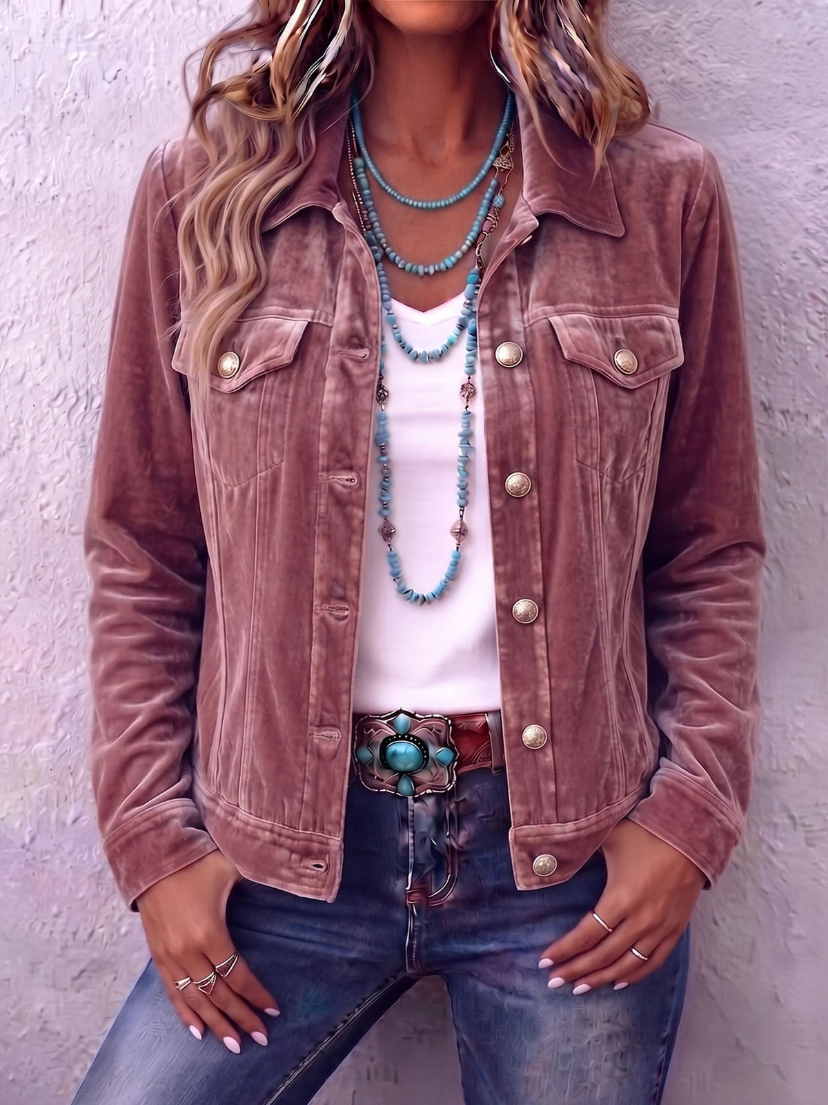 Veste Misha En Velours