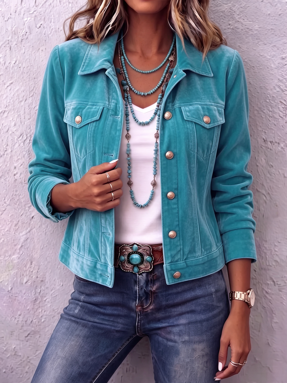 Veste Misha En Velours